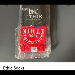 Ethics socks, new in origional packaging